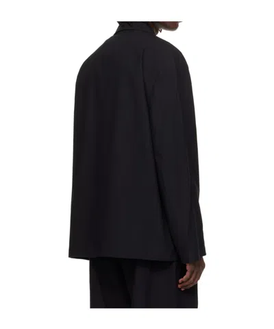 Studio Nicholson Button Blazer In Black