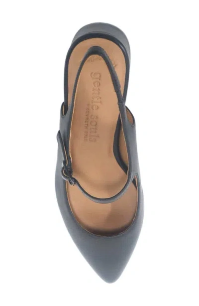 Gentle Souls Women's Gladys Fierce Felin Slingback Pumps In Black