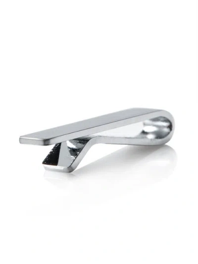 Brooklyn Brigade Solid Tie Clip In Metallic