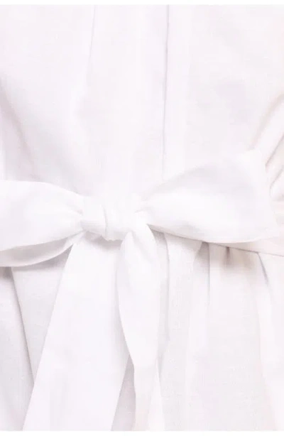 Petal And Pup Petal & Pup Dylan One-shoulder Minidress In White