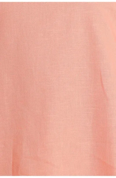 Petal And Pup Petal & Pup Priyanka Sleeveless Cotton & Linen Dress In Pink