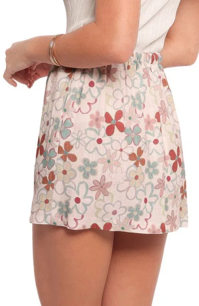 Petal And Pup Petal & Pup Zinnia Floral Drawstring Miniskirt