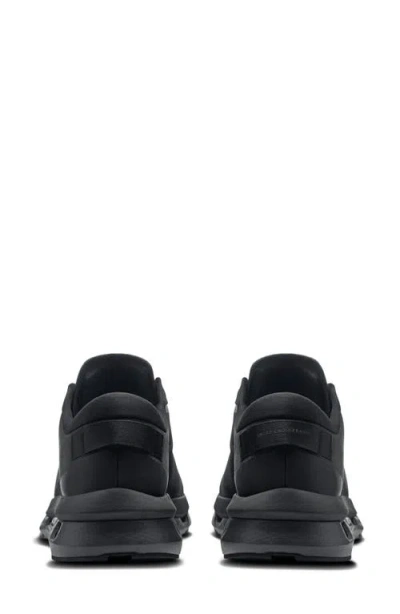 On Low Top Sneakers With Mesh Upper And Rubber Outsole In Black