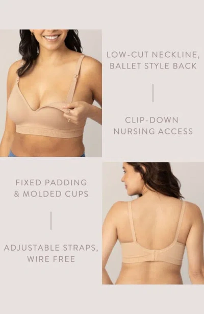 Kindred Bravely Sublime Contour Maternity & Nursing Bra-sizing Available From B-d Cup In Neutral
