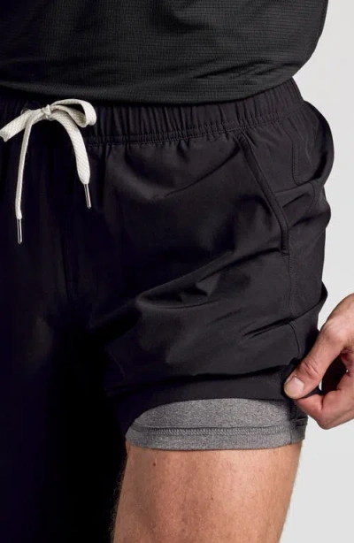 True Classic Active Quick Dry Shorts In Blue