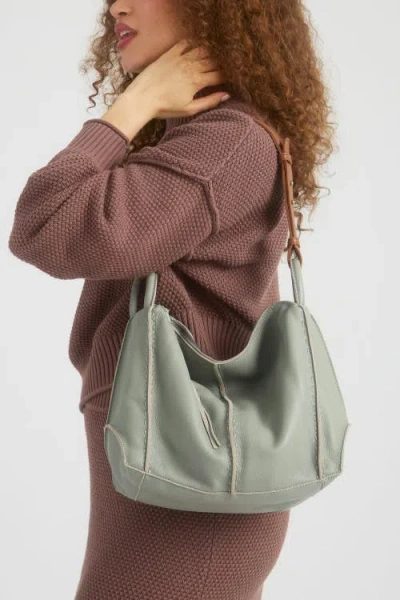The Sak Los Feliz Hobo Leather Bag In Green