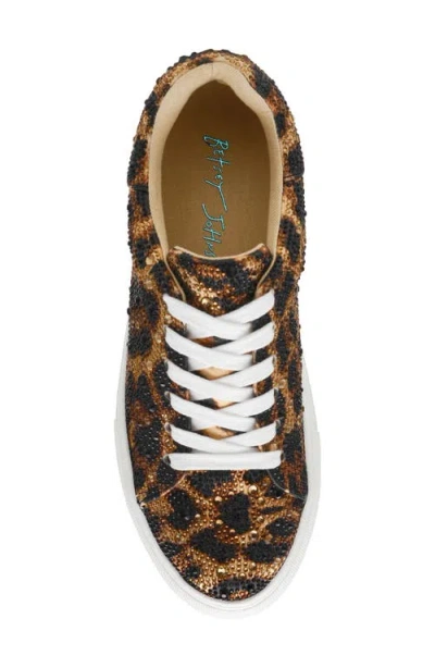 Betsey Johnson Zoe Platform Sneaker In Multi