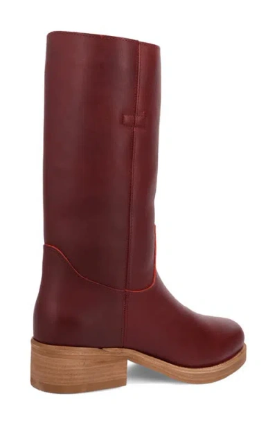 Dingo Dutton Tall Boot In Burgundy