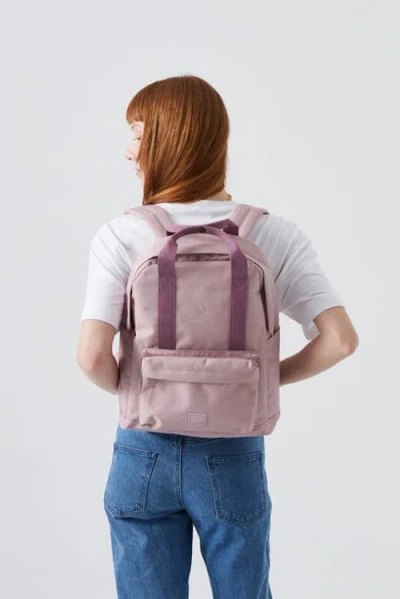 Lefrik Capsule Backpack In Purple