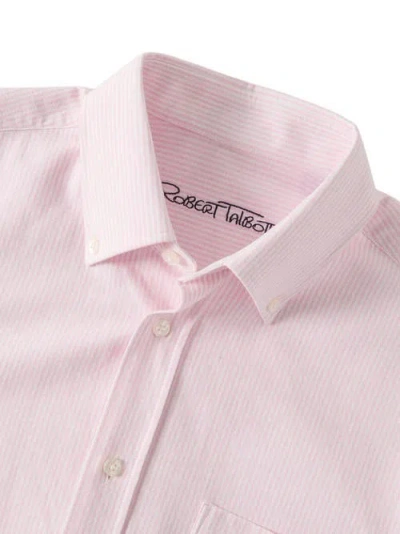 Robert Talbott Harrison Button Down Oxford Shirt In Pink