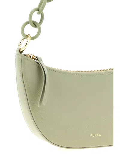 Furla Sfera Mini Shoulder Bag In Green