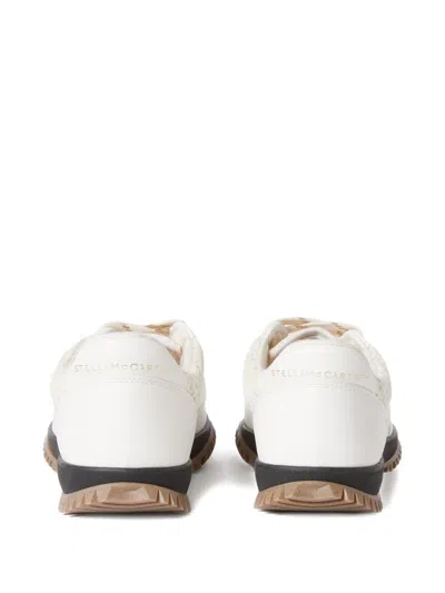 Stella Mccartney S Wave Sport Sneakers With Mesh Panels In Neutral