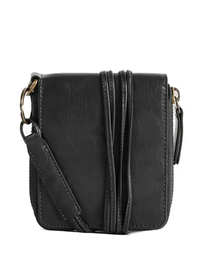 Bea Mombaers Zip-fastening Leather Wallet In Black
