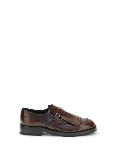 Church's Piper Leather Monk Shoes In Brown
