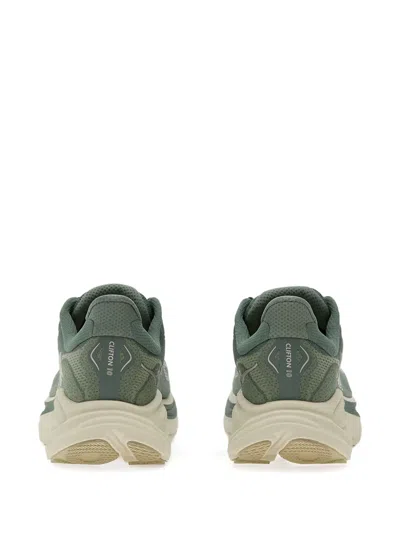 Hoka M Bondi 9 Synthetic Fabric Sneakers In Green