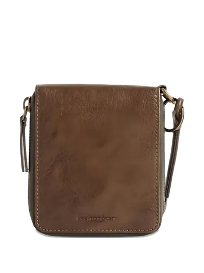 Bea Mombaers Zip-fastening Leather Wallet In Brown