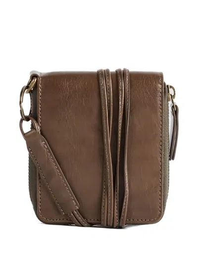 Bea Mombaers Zip-fastening Leather Wallet In Brown