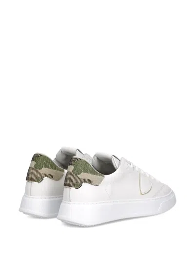 Philippe Model Low-top Sneakers In White