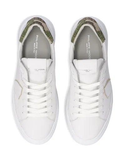 Philippe Model Low-top Sneakers In White