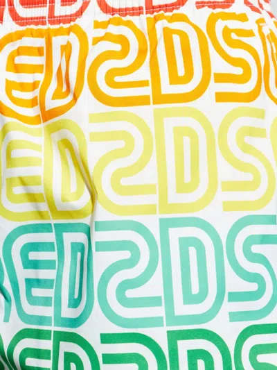 Dsquared2 Drawstring Swimming Trunks In Multi