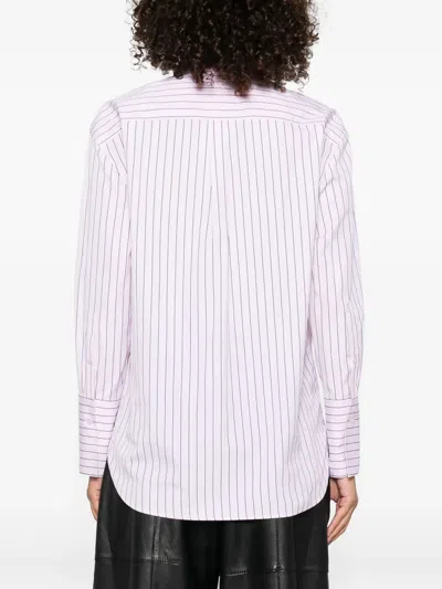 Kenzo Striped Shirt In Pink