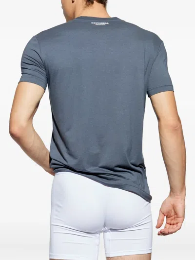 Dsquared2 Short-sleeve T-shirt In Blue