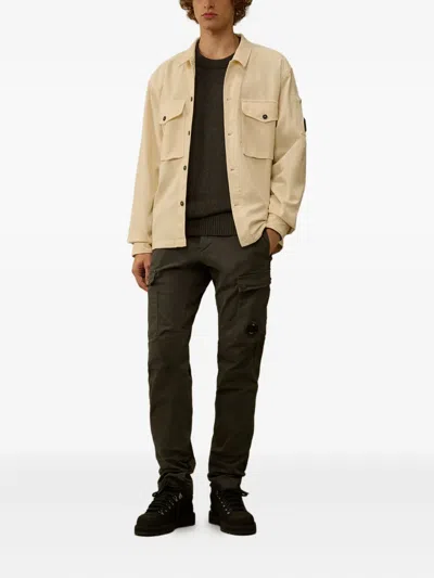 C.p. Company C.p.company Knitwear Crew Neck In Brown