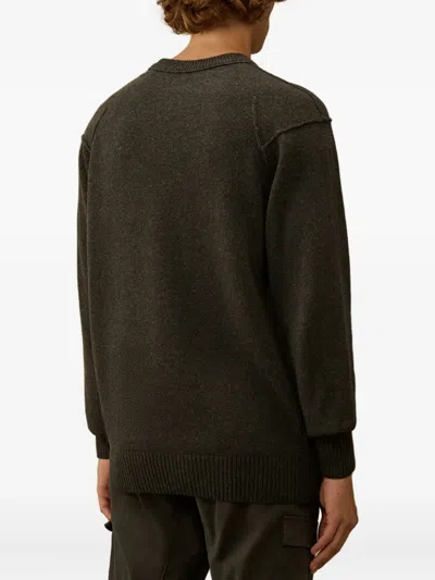 C.p. Company C.p.company Knitwear Crew Neck In Brown