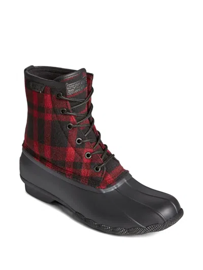 SALTWATER 格纹猎鸭靴