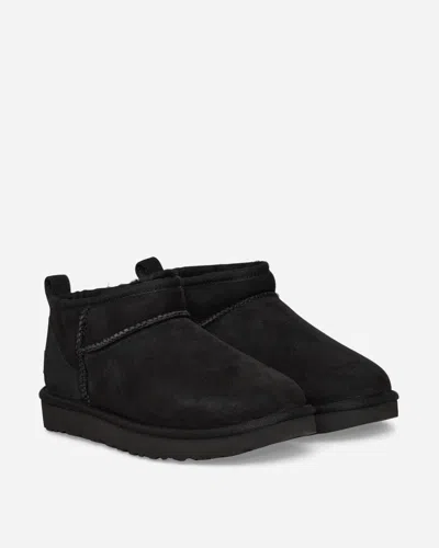 Ugg Classic Ultra Mini Boots In Black