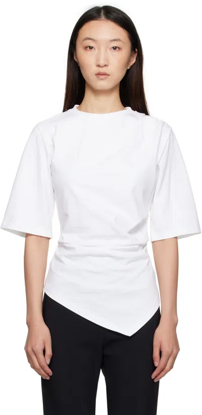 Rohe Re-invented Twisted T-shirt Optic White