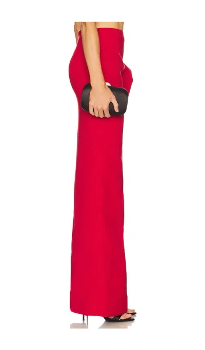 Gaurav Gupta The Molded Nyx Skirt In Red