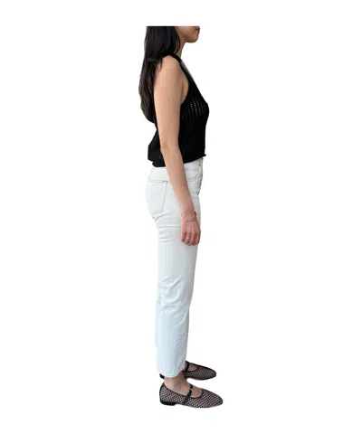 Frame Jeans The Bow Au Natural Clean In White