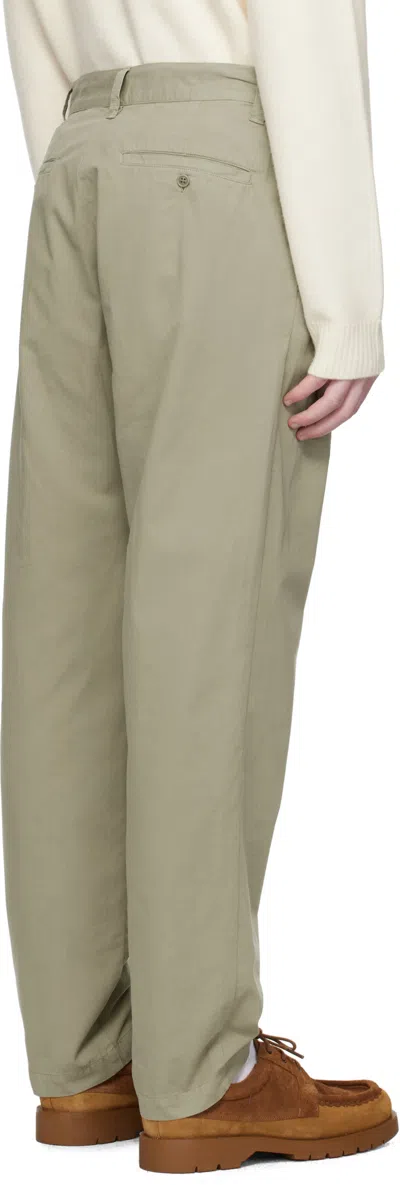 Apc Belt Loops Slacks In Brown