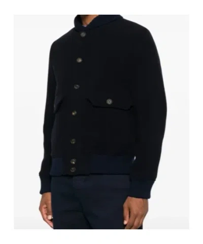 Eleventy Jacket With Pockets In Black