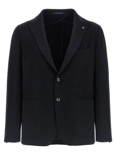 Tagliatore Cashmere Blazer In Blue