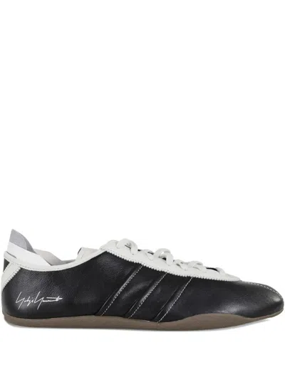 Y-3 Tokyo Leather Sneakers In Black