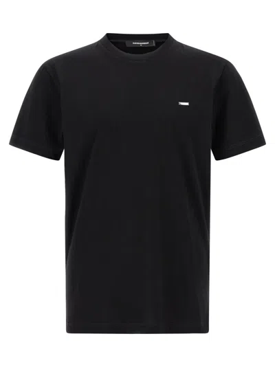 Dsquared2 Dsquared Men Cotton T-shirt In Black