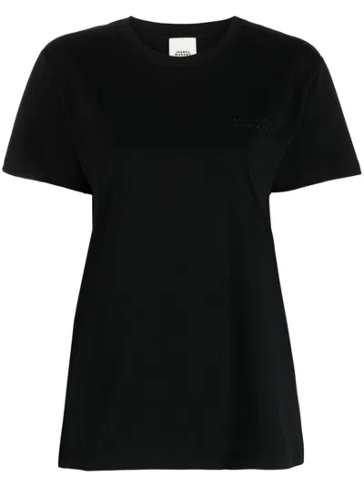 Isabel Marant Women's T-shirt Vidal In Black