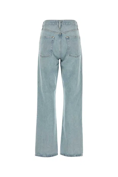 Agolde Lex Low Slung Baggy Jean In Reach In Blue