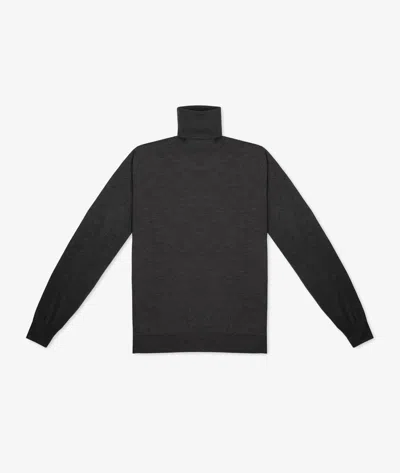 Larusmiani Turtleneck Sweater Pullman Sweater In Black
