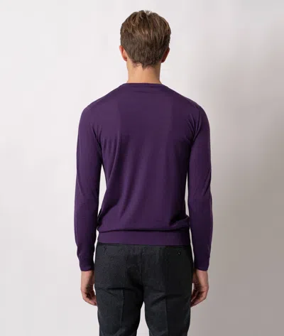 Larusmiani Sweater Pullman Sweater In Purple
