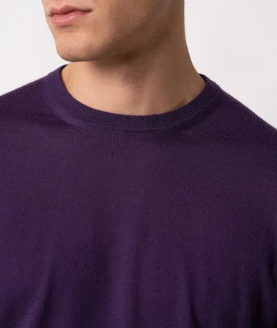 Larusmiani Sweater Pullman Sweater In Purple