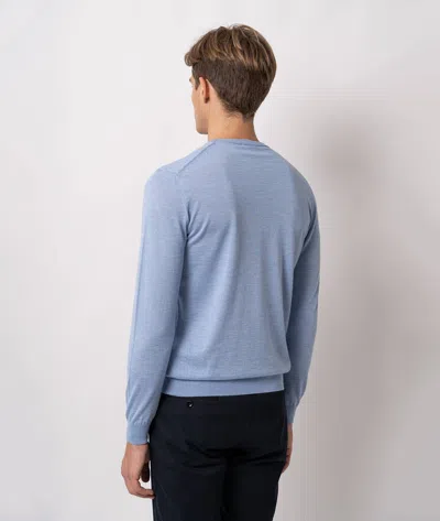 Larusmiani Sweater Pullman Sweater In Blue