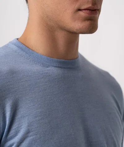 Larusmiani Sweater Pullman Sweater In Blue