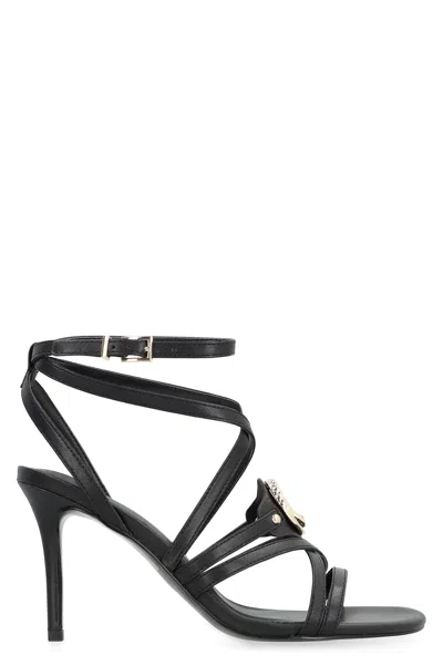 Just Cavalli Ivy Heeled Sandals In Black