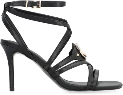 Just Cavalli Ivy Heeled Sandals In Black
