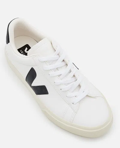 Veja White Sneakers In Yellow