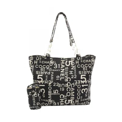 Pre-owned Chanel Canvas Tote Bag () In Multi