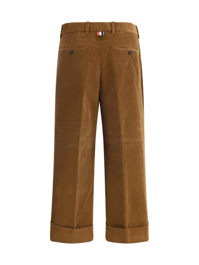 Thom Browne Corduroy Pants In Brown